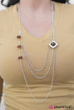 Paparazzi "Put On Your Dancing Shoes - Brown" necklace Paparazzi Jewelry