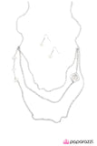 Paparazzi "Put On Your Dancing Shoes - White" necklace Paparazzi Jewelry