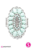 Paparazzi "Queen BEAD" Blue Ring Paparazzi Jewelry