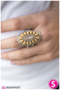 Paparazzi "Queen BEAD" Brown Ring Paparazzi Jewelry