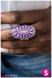 Paparazzi "Queen BEAD" Purple Ring Paparazzi Jewelry