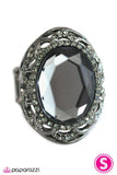 Paparazzi "Queen for a Day - Black" ring Paparazzi Jewelry