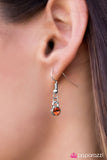 Paparazzi "QUEEN Me" Orange Necklace & Earring Set Paparazzi Jewelry