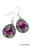 Paparazzi "Queen Monarch" Pink Earrings Paparazzi Jewelry