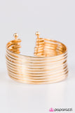 Paparazzi "Queen Of The Gypsies - Gold" bracelet Paparazzi Jewelry