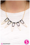 Paparazzi "Queen Of The Jungle - Gold" necklace Paparazzi Jewelry