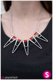 Paparazzi "Queen Of The Jungle - Red" necklace Paparazzi Jewelry