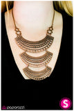 Paparazzi "Queen Of The Nile - Copper" necklace Paparazzi Jewelry