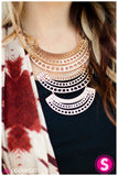 Paparazzi "Queen Of The Nile - Gold" necklace Paparazzi Jewelry