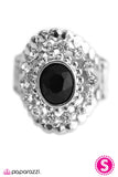 Paparazzi "Queen of The Rock" Black Ring Paparazzi Jewelry