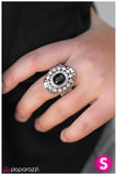Paparazzi "Queen of The Rock" Black Ring Paparazzi Jewelry