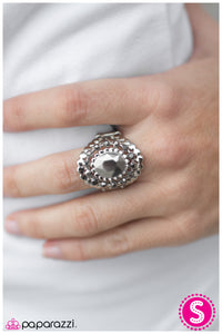 Paparazzi "Queen of The Rock" Silver Ring Paparazzi Jewelry