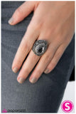 Paparazzi "Queen Regnant" Silver Ring Paparazzi Jewelry