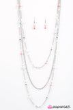 Paparazzi "Quite Summer-esque" Multi Necklace & Earring Set Paparazzi Jewelry