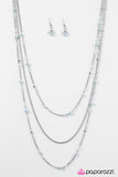 Paparazzi "Quite Summer-esque - Blue" necklace Paparazzi Jewelry