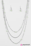 Paparazzi "Quite Summer-esque - Green" necklace Paparazzi Jewelry