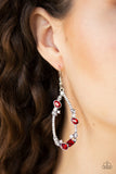 Paparazzi "Quite The Collection" Red Earrings Paparazzi Jewelry