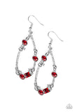 Paparazzi "Quite The Collection" Red Earrings Paparazzi Jewelry