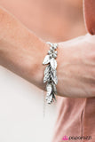 Paparazzi "Race Against The FLOCK - Silver" bracelet Paparazzi Jewelry