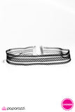 Paparazzi "Race To LACE - Black" necklace Paparazzi Jewelry