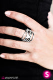 Paparazzi "Racing Heart" Silver Ring Paparazzi Jewelry