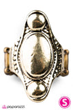 Paparazzi "Radiant Relic" Brass Ring Paparazzi Jewelry