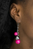 Paparazzi "Radiant Renegade" Pink Necklace & Earring Set Paparazzi Jewelry