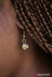 Paparazzi "Radiant Rhythm" Brass Necklace & Earring Set Paparazzi Jewelry