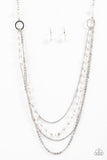 Paparazzi "Radiant Rhythm - White" necklace Paparazzi Jewelry