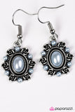 Paparazzi "Radiant Roses" Blue Earrings Paparazzi Jewelry