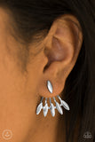 Paparazzi "Radically Rebel" Silver Post Earrings Paparazzi Jewelry