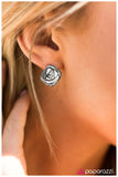 Paparazzi "Radio Star - White" earring Paparazzi Jewelry