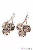 Paparazzi "Rage Against The Machine" Copper Earrings Paparazzi Jewelry