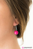 Paparazzi "Rainbow Radiance" Pink Necklace & Earring Set Paparazzi Jewelry