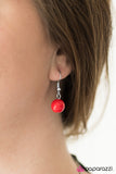 Paparazzi "Rainbow Radiance" Red Necklace & Earring Set Paparazzi Jewelry