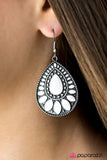 Paparazzi "Rainbow Rainstorm - White" earring Paparazzi Jewelry