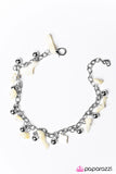 Paparazzi "Rainbow Rock - Yellow" bracelet Paparazzi Jewelry