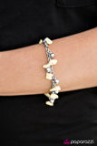 Paparazzi "Rainbow Rock - Yellow" bracelet Paparazzi Jewelry