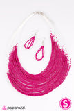 Paparazzi "Rainforest Radiance - Pink" necklace Paparazzi Jewelry