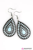 Paparazzi "Raining Rainbows - Blue" earring Paparazzi Jewelry
