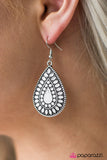 Paparazzi "Raining Rainbows - White" earring Paparazzi Jewelry
