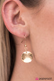 Paparazzi "RAIN Supreme" Gold Necklace & Earring Set Paparazzi Jewelry