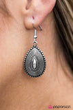 Paparazzi "Rainy Days" Silver Earrings Paparazzi Jewelry