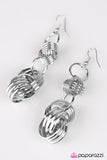 Paparazzi "Ramble On" Silver Earrings Paparazzi Jewelry