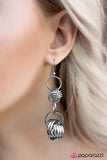 Paparazzi "Ramble On" Silver Earrings Paparazzi Jewelry