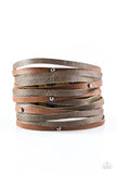 Paparazzi "Ranch Rebel - Brown" bracelet Paparazzi Jewelry