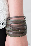 Paparazzi "Ranch Rebel - Green" bracelet Paparazzi Jewelry