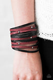 Paparazzi "Ranch Rebel - Red" bracelet Paparazzi Jewelry