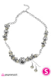 Paparazzi "Rant and Rave - White" necklace Paparazzi Jewelry