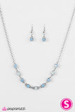 Paparazzi "Rattle The Stars - Blue" necklace Paparazzi Jewelry